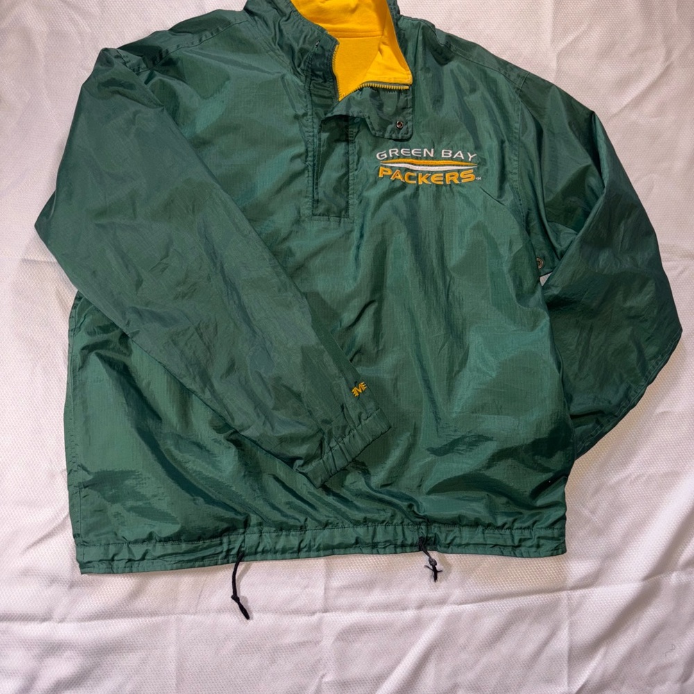 Green Bay Packers Jacket (90’s)(Reversible)